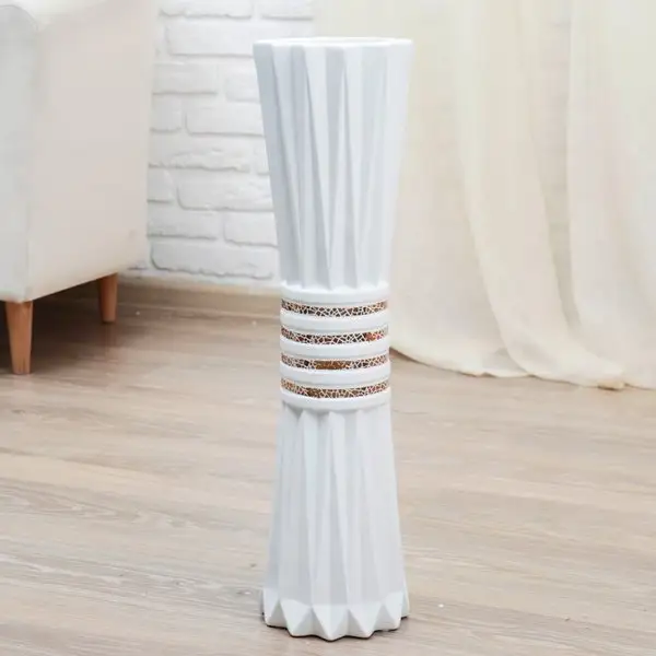 Ваза для цветов и сухоцветов декоративная