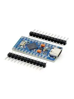 Плата Pro Micro на базе ATmega32U4 Arduino 167929011 купить за 619 ₽ в интернет-магазине Wildberries