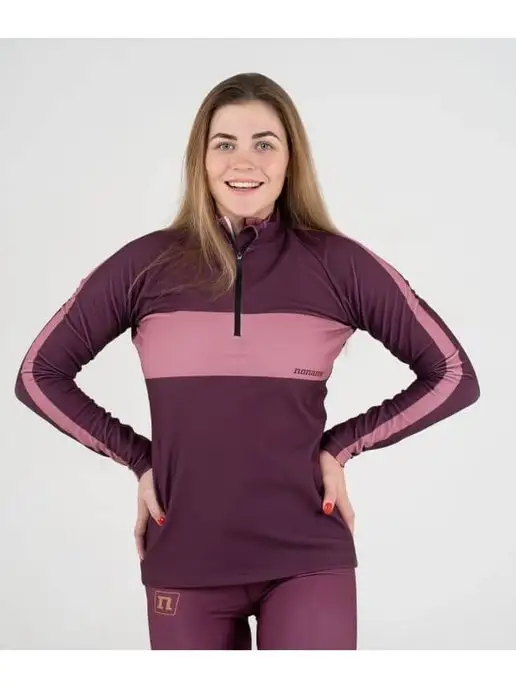 NoName Утепленный гоночный джемпер Thermic 23, фиолетовый, фото 2