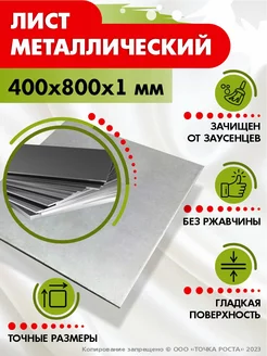 Лист металлический 400х800х1 мм YILTAN-TEX 167995223 купить за 1 495 ₽ в интернет-магазине Wildberries