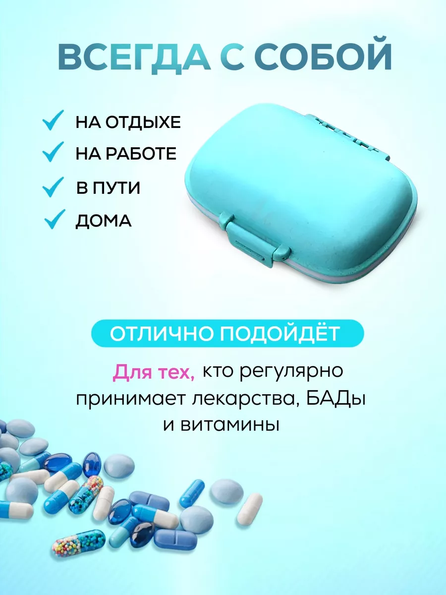 Таблетница 168060538 купить за 249 ₽ в интернет-магазине Wildberries