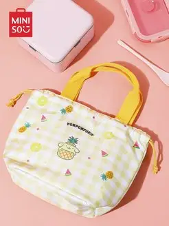 Термосумка для еды sanrio Pompompurin miniso 168066171 купить за 545 ₽ в интернет-магазине Wildberries