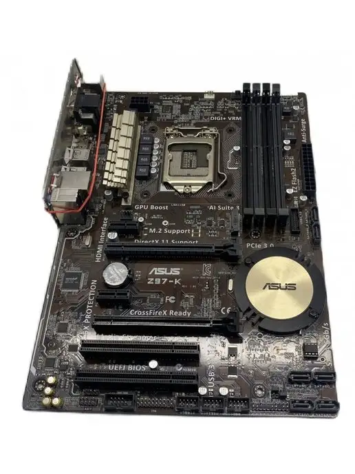 материнская плата ASUS Z97-K R2.0 LGA 1150 DDR3 ATX, Старком Socket 1150, фото 2
