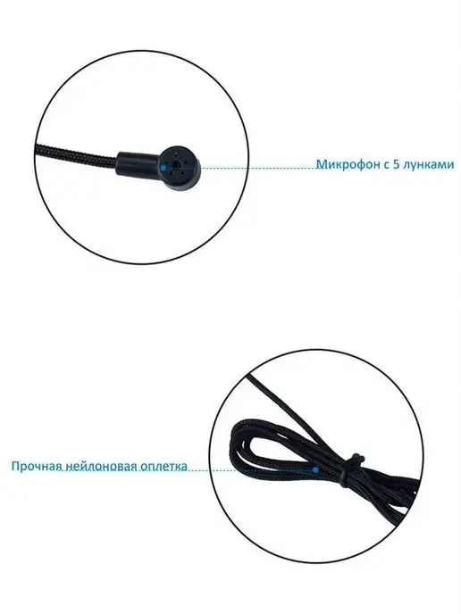 2EMARKET Микрофон головная гарнитура для громкоговорителя 3 шт, 3 шт, фото 2