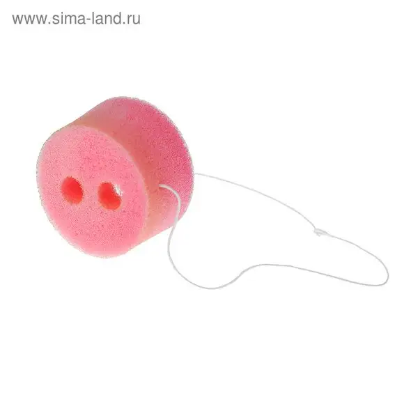 Нос на резинке "Пятачок", поролон