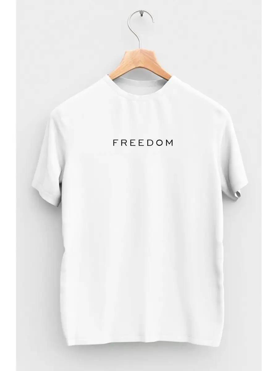 Футболка Freedom (Свобода) белая