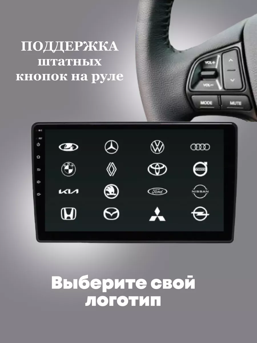 магнитола для автомобиля автомагнитола10 дюймов 2din android GALAXY  168146431 купить за 6 635 ₽ в интернет-магазине Wildberries