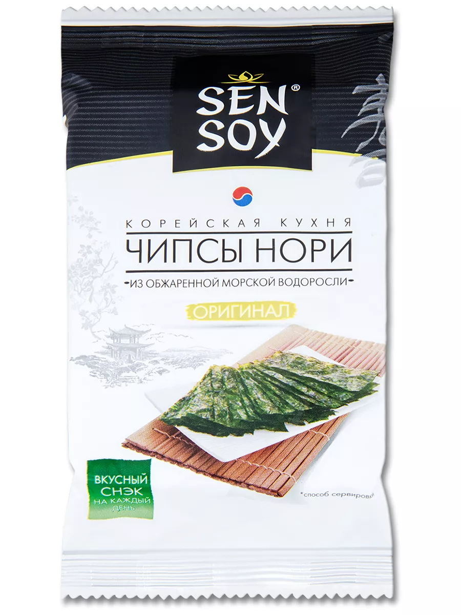 Чипсы Нори из водорослей SenSoy Original, Кимчи, Васаби 4.5г Sen Soy  Premium 168159695 купить в интернет-магазине Wildberries