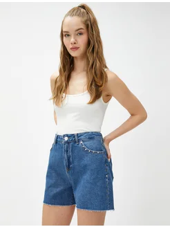 Шорты KOTON 168164353 купить за 612 ₽ в интернет‑магазине Wildberries