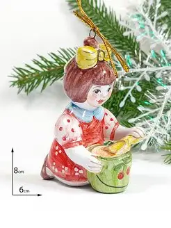 Елочное украшение Wood&Clay 168167696 купить за 1 074 ₽ в интернет-магазине Wildberries