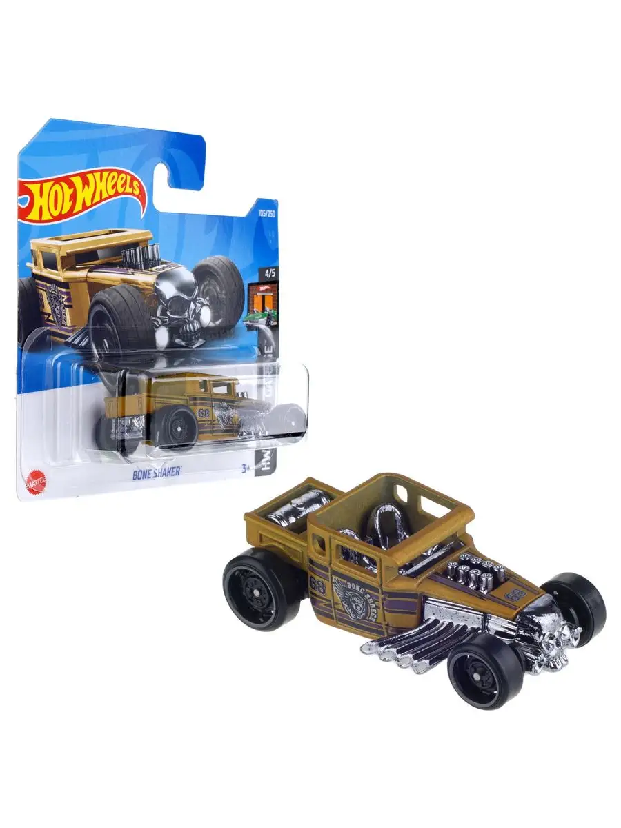 Машинка для детей BONE SHAKER Hot Wheels 168219539 купить в  интернет-магазине Wildberries