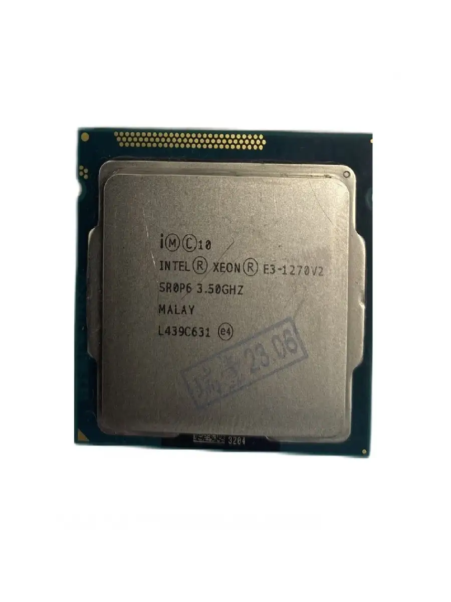 Процессор Intel Xeon E3-1270 V2 Socket 1155 Старком 168237450 купить в  интернет-магазине Wildberries