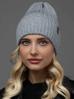 Шапка женская демисезонная тонкая с отворотом Dika Knit 168268122 купить за 561 ₽ в интернет-магазине Wildberries