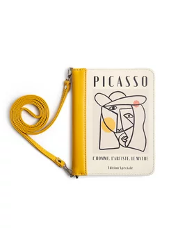 Сумка книга Пикассо с принтом VERETENO VERETENO hand made 168273747 купить за 4 007 ₽ в интернет-магазине Wildberries