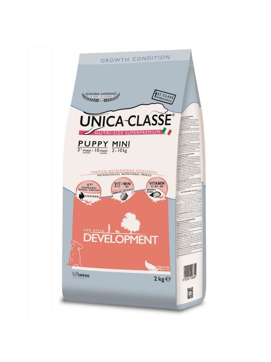 Корм для собак уника. Unica classe Puppy Mini Development (курица), 2 кг. Unica Natura корм для собак мелких пород. Unica class корм. Unica class корм для собак.
