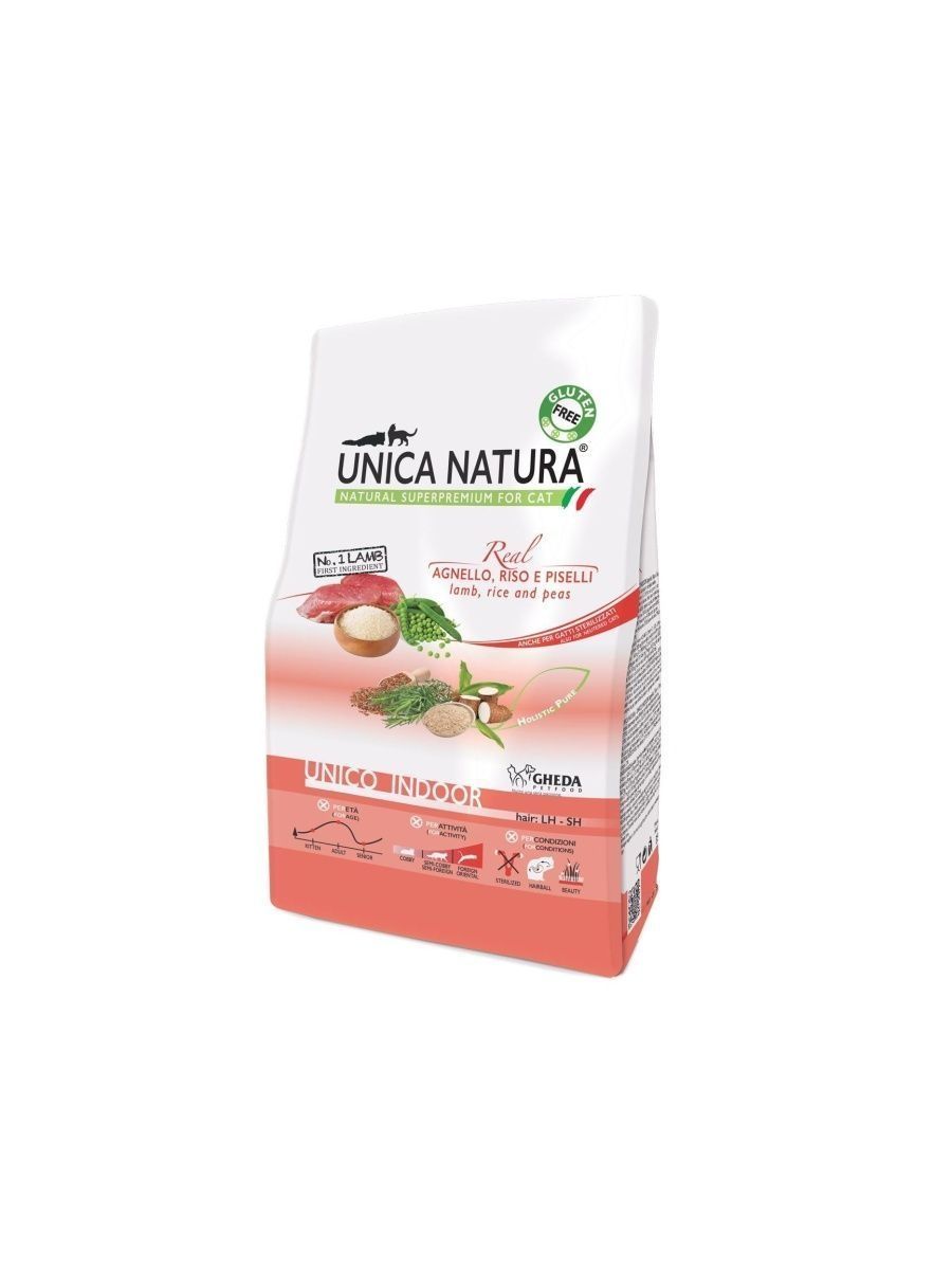 Корм unica Natura. Unica Natura unico Indoor (ягненок, рис, горох), 1,5 кг. Unica Natura корм для кошек. Unica Natura mono корм.