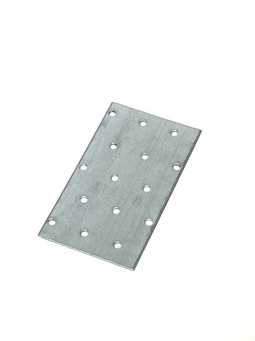 FIXER Пластина соединительная крепежная 40х120 оцинкованная, 60x100, 5 шт, фото 2