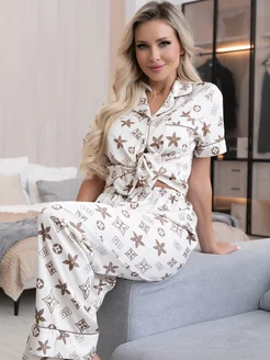 Пижама шелковая домашняя SILK MOOD 168423785 купить за 1 779 ₽ в интернет-магазине Wildberries