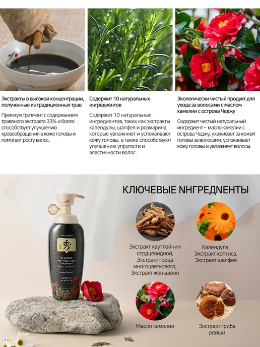 Daeng Gi Meo Ri Кондиционер против выпадения волос Dlae Soo Treatment, 400 мл, фото 2