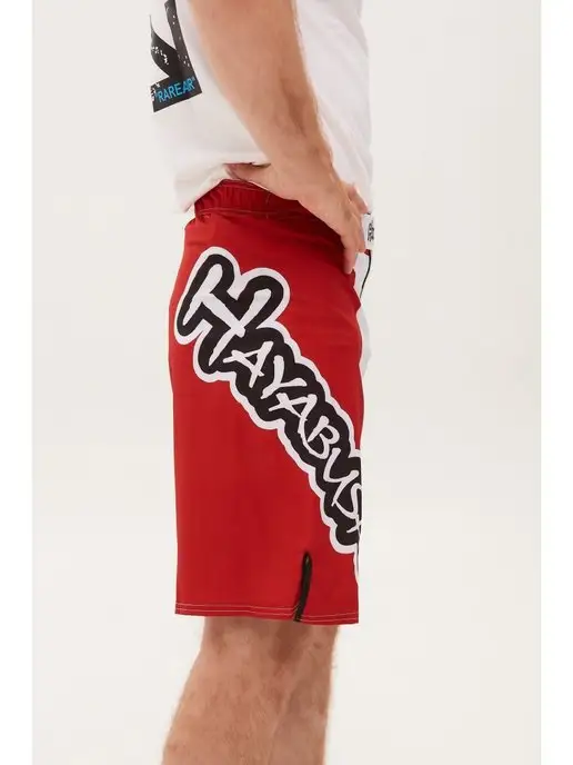 Legioner Sportshop Шорты для единоборств ММА бойцовские, красный, фото 6
