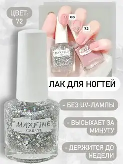 Лак для ногтей быстросохнущий Maxfine 168441833 купить за 207 ₽ в интернет-магазине Wildberries