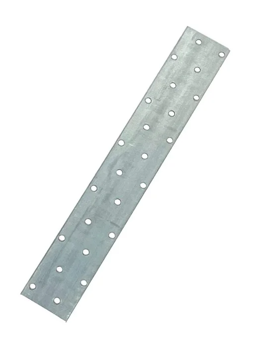 FIXER Пластина соединительная крепежная 40х120 оцинкованная, 40x240, 10 шт, фото 2