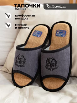 Тапочки домашние Smile of Mister 168489949 купить за 433 ₽ в интернет-магазине Wildberries