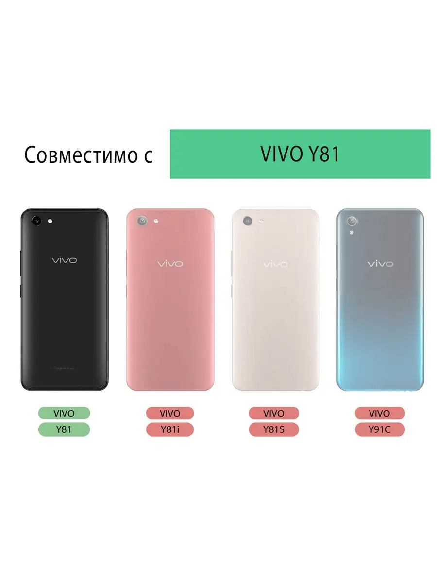 Чехол на Vivo Y81/Виво У81 Vivo 168496332 купить в интернет-магазине  Wildberries