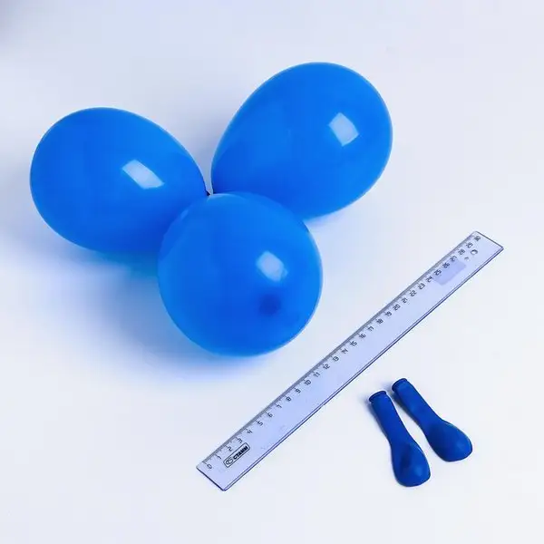 Шар латексный 5", пастель, набор