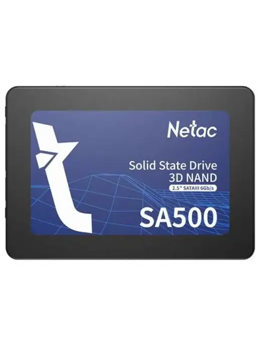 NETAC SSD жесткий диск SATA2.5" 240GB NT01SA500-240-S3X, 240 ГБ