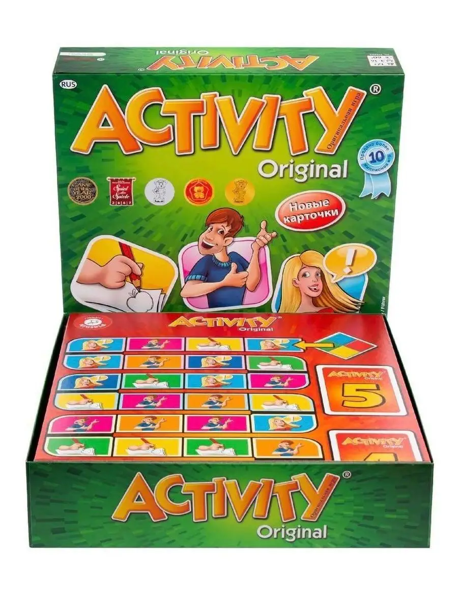 Настольная игра Activity original 168561918 купить за 1 227 ₽ в  интернет-магазине Wildberries