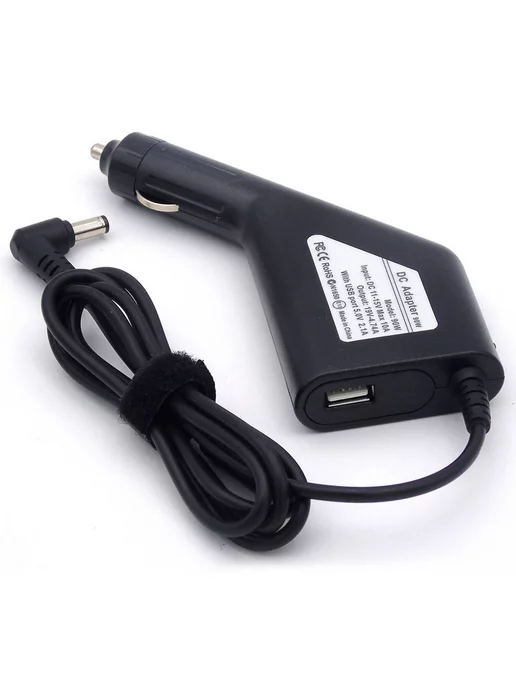 OEM/ Автомобильное зарядное устройство для ноутбука Samsung 19V 2, вариант, фото 2