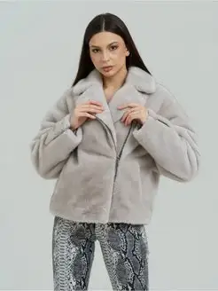 Шуба искусственная норковая короткая Victoria Furs 168596744 купить за 9 993 ₽ в интернет-магазине Wildberries