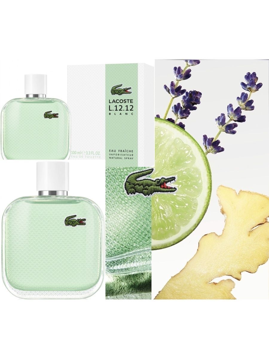 Lacoste 12.12 blanc eau fraiche