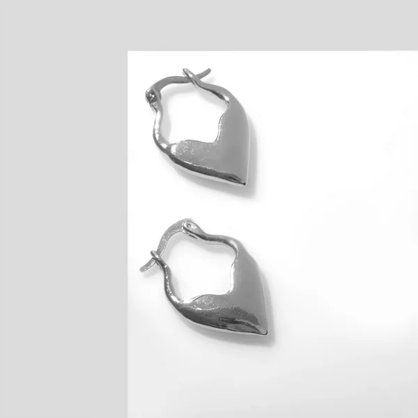 Серьги «Сердце» миниатюрное
