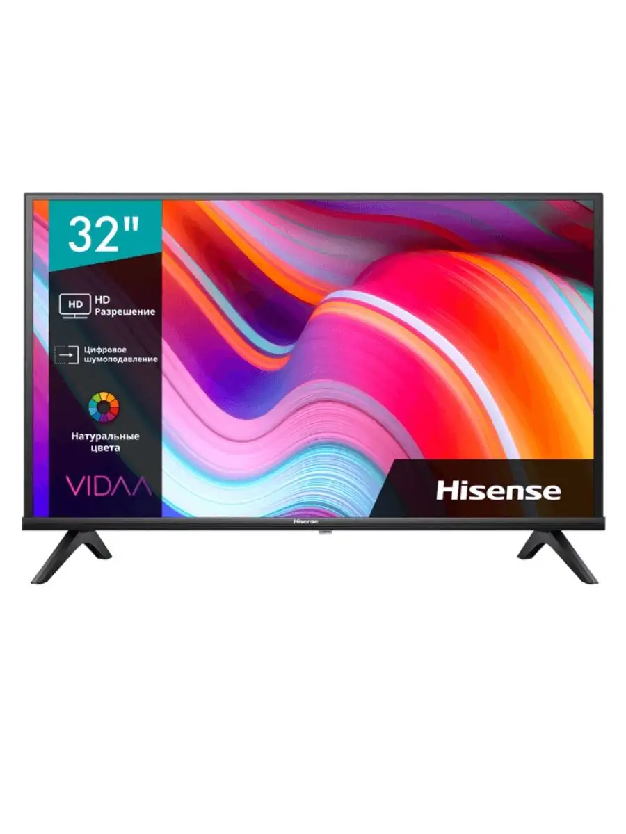 Телевизор 32 дюйма Смарт Wi-Fi 32A4K Hisense 168640200 купить за 17 894 ₽ в  интернет-магазине Wildberries