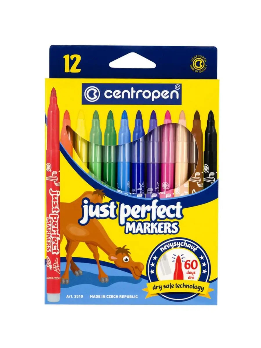 Набор фломастеров "Perfect", 12 цветов