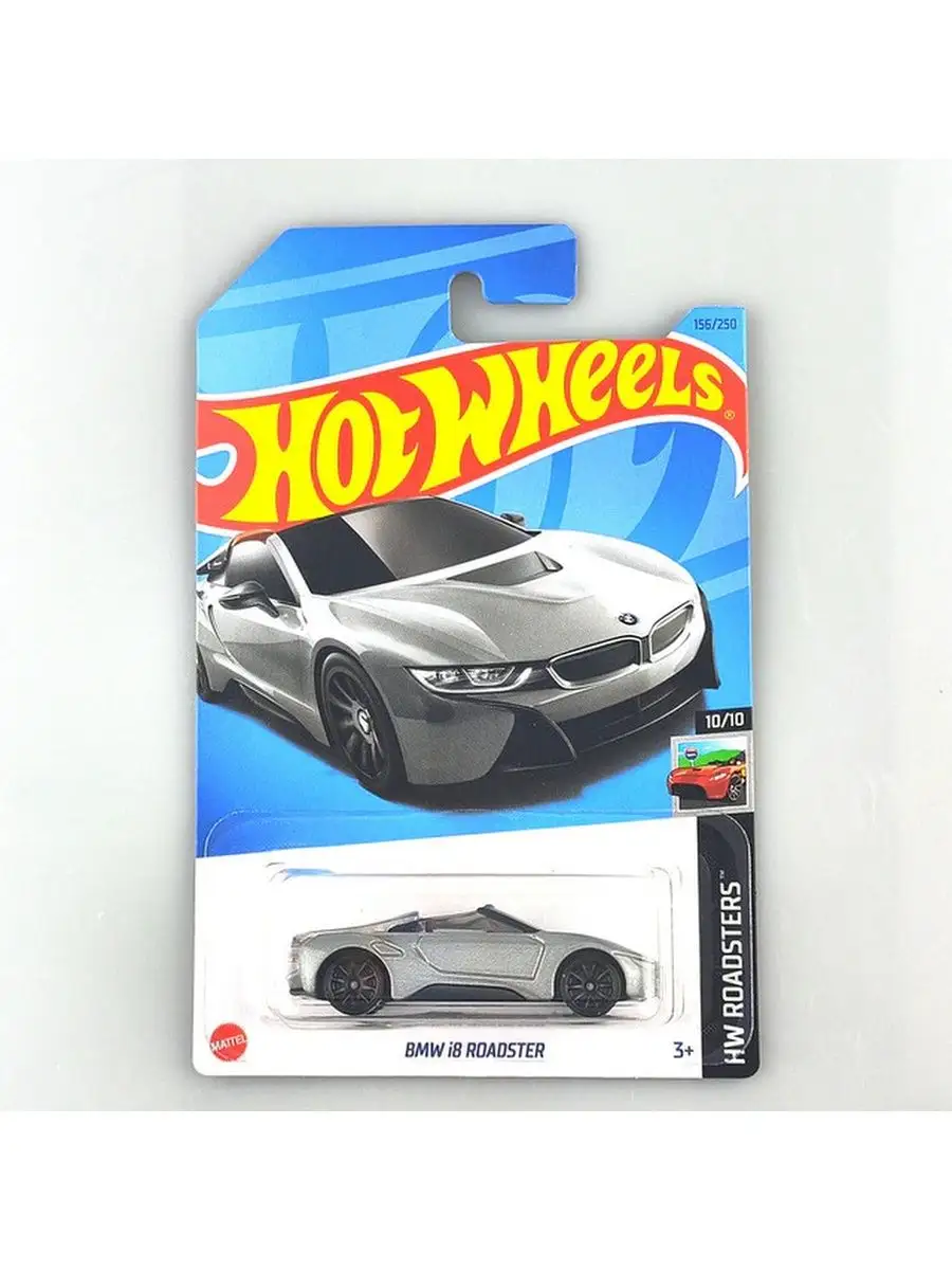 Машинка BMW i8 Roadster (HW Roadster) 10/10 B1 Hot Wheels 168680850 купить  в интернет-магазине Wildberries