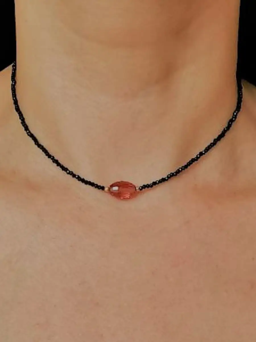 Колье Из Шпинели Натуральной Купить