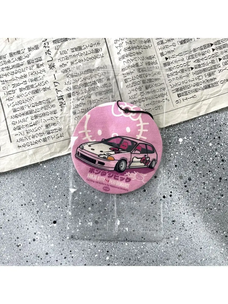 Ароматизатор для авто Honda Civic Hello Kitty, Новый авто Resource Stickers  168705177 купить за 216 ₽ в интернет-магазине Wildberries