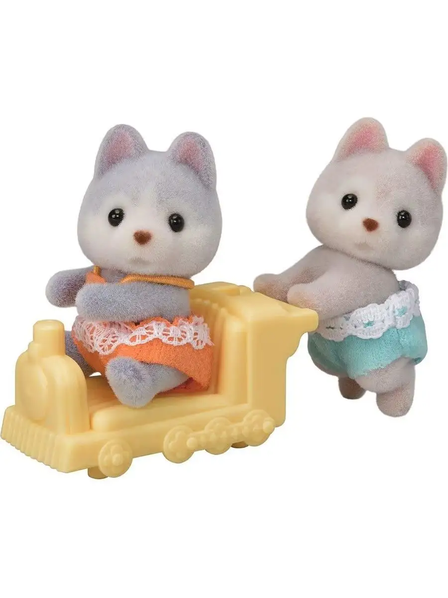 Хаски-близнецы 5638 Sylvanian Families 168718740 купить в интернет-магазине  Wildberries