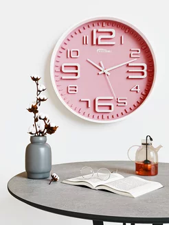 Часы настенные бесшумные Clock Decor 168727290 купить за 5 428 ₽ в интернет-магазине Wildberries