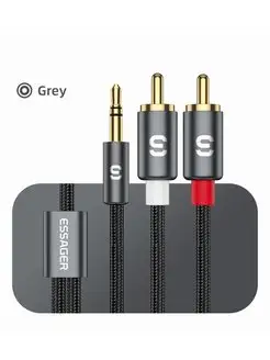 Кабель акустический Essager minijack3,5-2RCA (5 метров) Essager 168728924 купить за 597 ₽ в интернет-магазине Wildberries