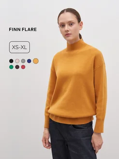 Свитер оверсайз на осень Finn Flare 168782951 купить за 2 210 ₽ в интернет-магазине Wildberries