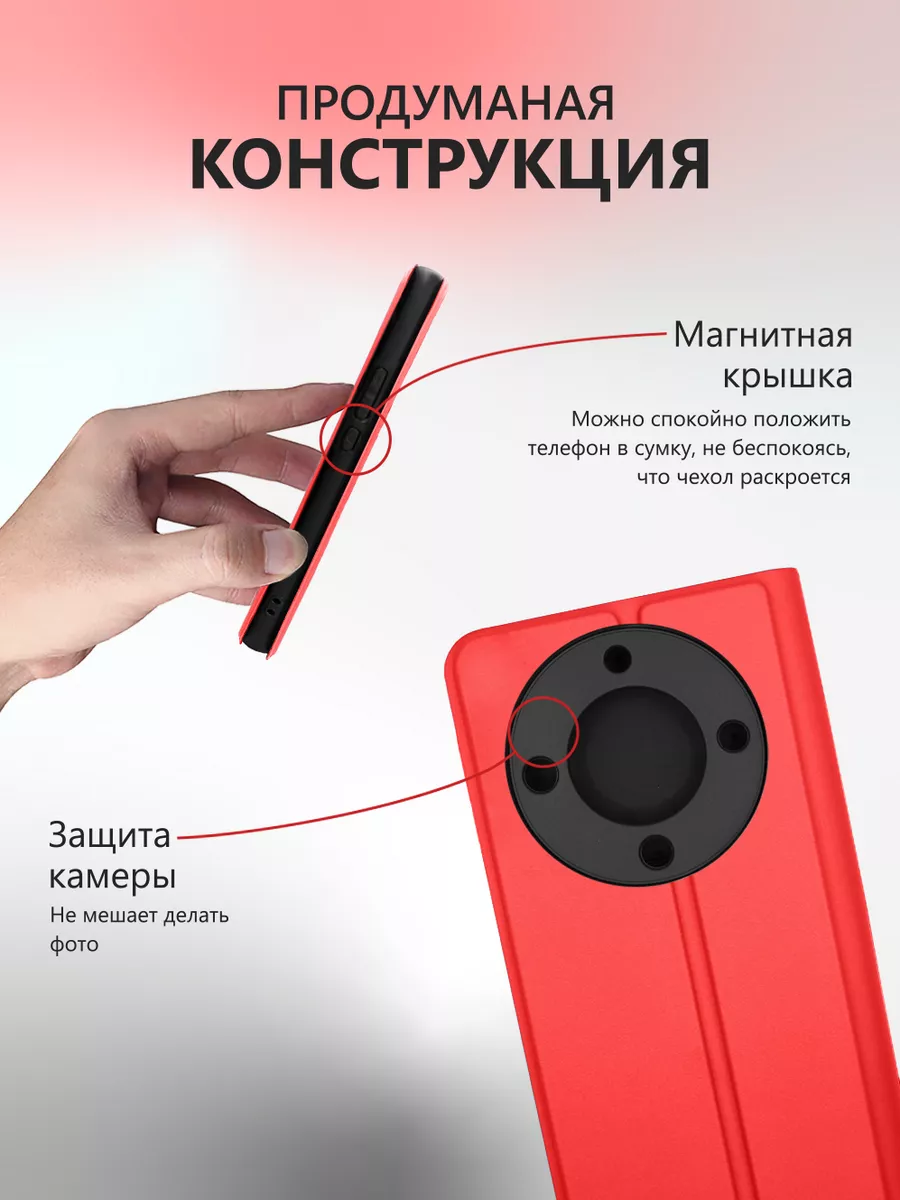 Чехол книжка Honor X9a / Honor Magic5 Lite JFK 168820427 купить за 402 ₽ в  интернет-магазине Wildberries