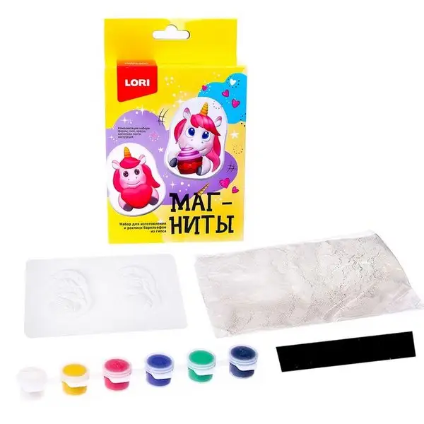 Магниты из гипса "Милые сладкоежки"