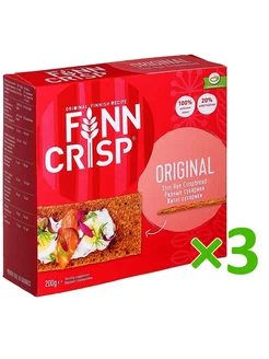 Хлебцы original, 3 пачки по 200 г., ржаные, из Финляндии Finn Crisp 168830829 купить за 1 093 ₽ в интернет-магазине Wildberries