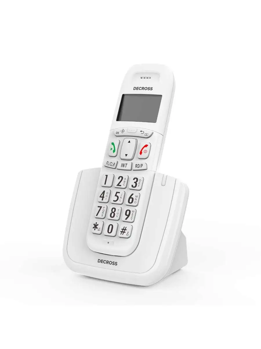 Радиотелефон DECT DC1004 Decross 168835685 купить за 2 362 ₽ в  интернет-магазине Wildberries