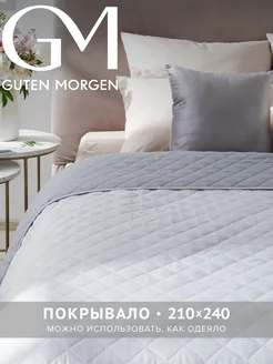 Покрывало стеганое на кровать 210x240 Guten Morgen 168838251 купить за 1 167 ₽ в интернет-магазине Wildberries