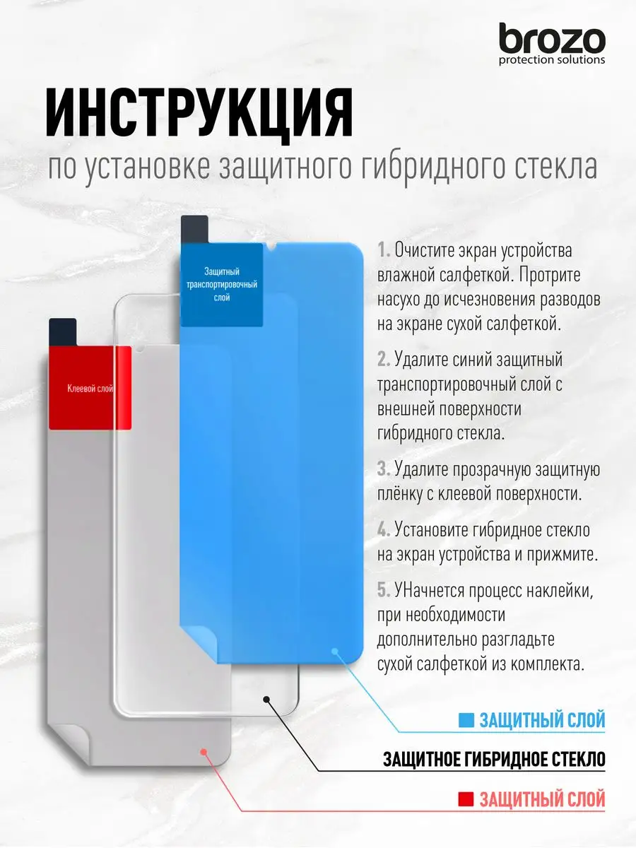 Комплект Защитных Стекол Для GoPro Hero 5, GoPro Hero 6 Brozo.